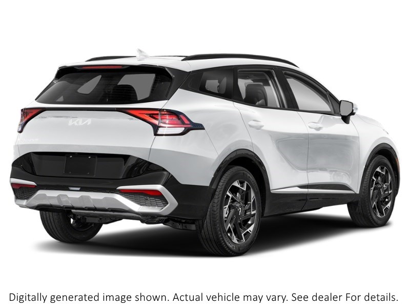 2023 Kia Sportage EX Premium AWD W/Red Interior Snow White Pearl  Shot 2
