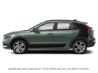 2025 Kia Niro Sx FWD Cityscape Green/Aurora Black Pearl Cityscape Green w/Gloss Black C-Pillar  Shot 3
