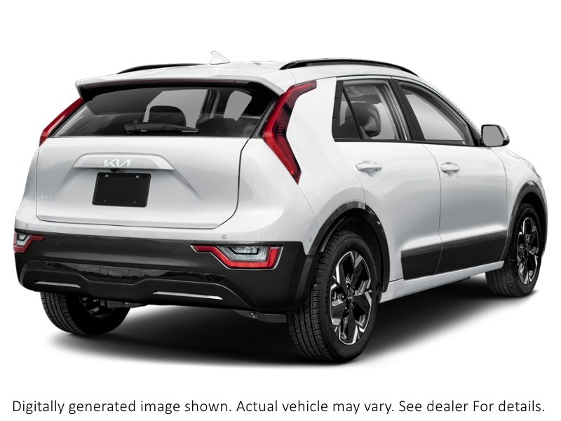 2026 Kia Niro Ev Wave FWD Snow White Pearl/Grey Snow White Pearl w/Grey C-Pillar  Shot 6