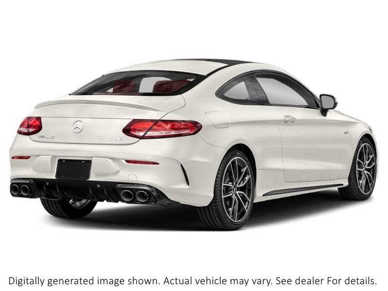 2023 Mercedes-Benz C-Class Amg C 43 4Matic Coupe MANUFAKTUR Diamond White Metallic  Shot 32