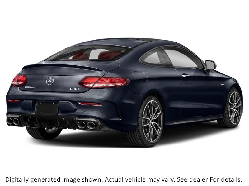 2023 Mercedes-Benz C-Class Amg C 43 4Matic Coupe Cavansite Blue Metallic  Shot 45