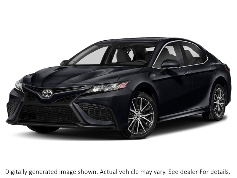 2023 Toyota Camry SE Auto Midnight Black Metallic  Shot 1