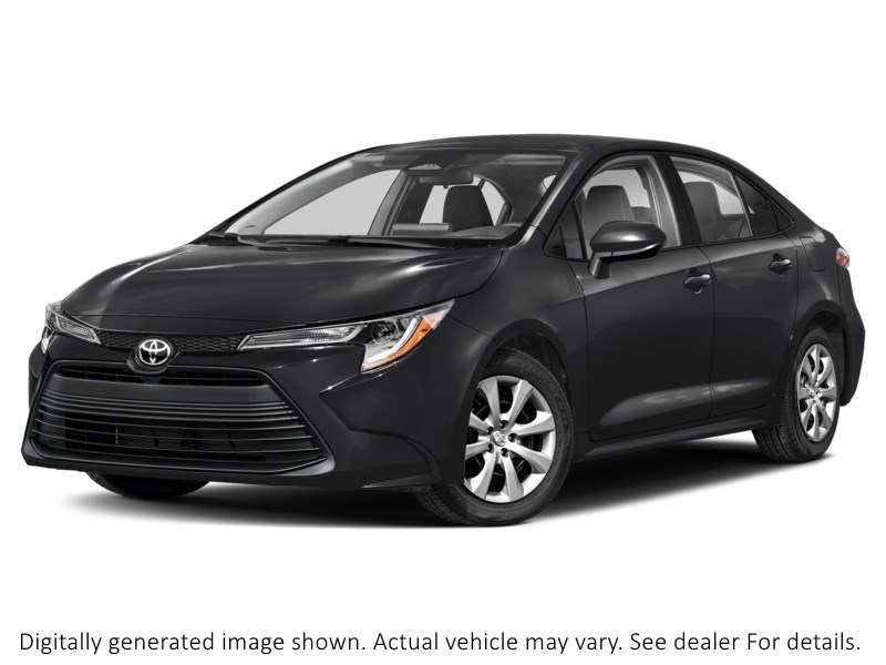 2023 Toyota Corolla LE CVT Midnight Black Metallic  Shot 1