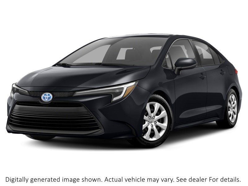 2023 Toyota Corolla Hybrid Hybrid LE CVT Midnight Black Metallic  Shot 4