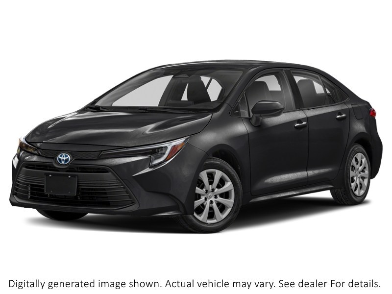 2024 Toyota Corolla Hybrid Hybrid LE CVT AWD Midnight Black Metallic  Shot 4
