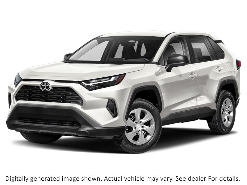 2023 Toyota Rav4 LE AWD White  Shot 1