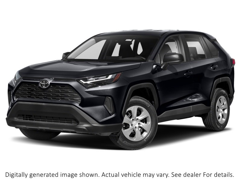 2023 Toyota Rav4 LE AWD Midnight Black Metallic  Shot 1
