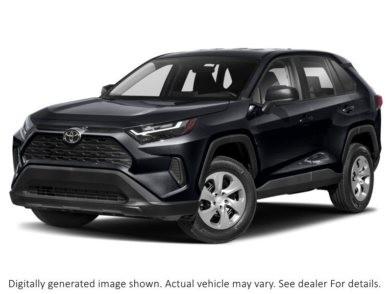 2023 Toyota Rav4 LE AWD Midnight Black Metallic  Shot 1