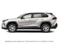 2024 Toyota Rav4 LE AWD White  Shot 4