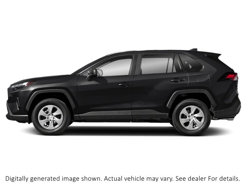 2024 Toyota Rav4 LE AWD Midnight Black Metallic  Shot 16