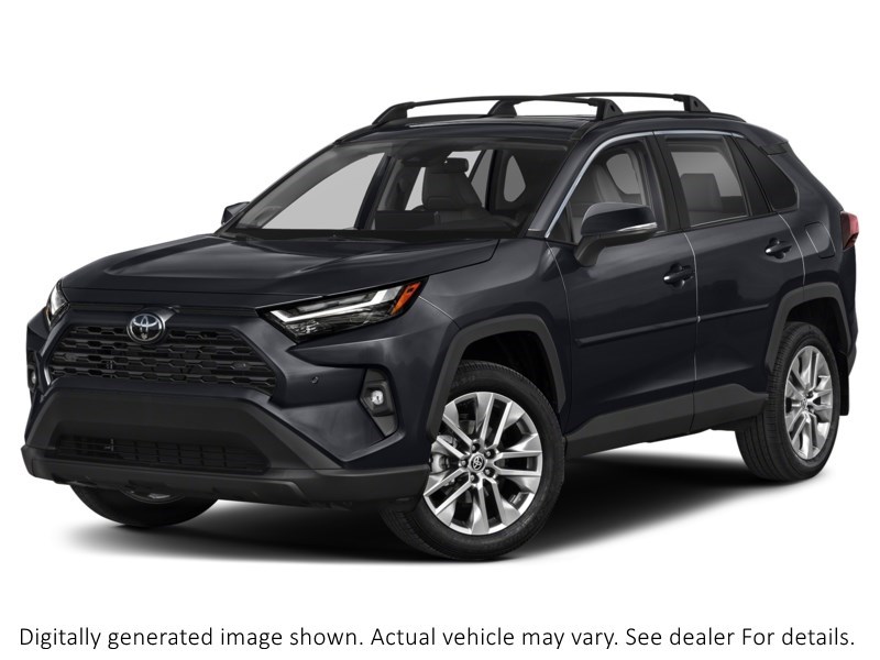 2023 Toyota RAV4 XLE AWD Midnight Black Metallic  Shot 4