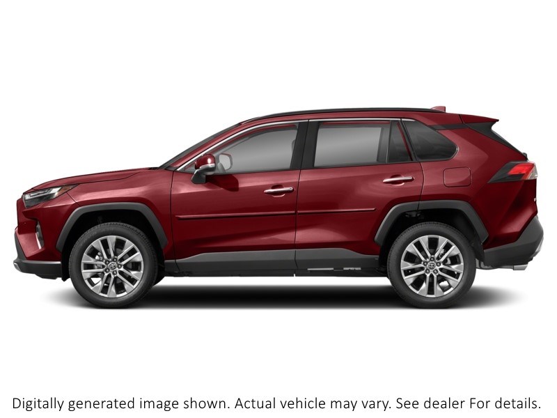 2024 Toyota Rav4 Limited AWD Ruby Flare Pearl  Shot 3