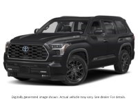 2026 Toyota Sequoia Platinum 4WD Midnight Black Metallic  Shot 1