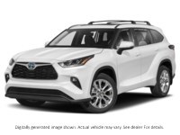 2025 Toyota Highlander Hybrid Hybrid Limited AWD Wind Chill Pearl  Shot 1
