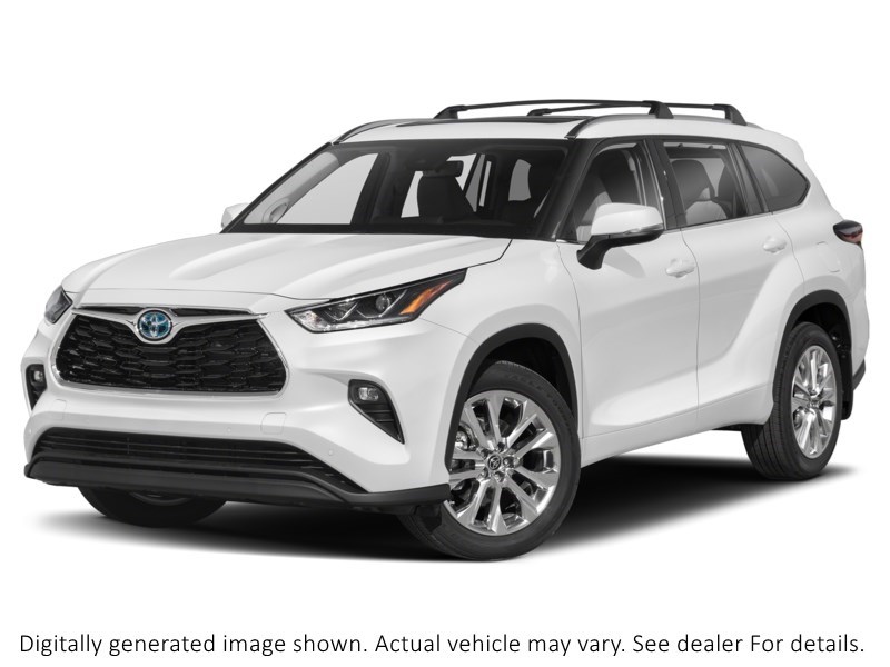 2025 Toyota Highlander Hybrid Hybrid Limited AWD Wind Chill Pearl  Shot 1