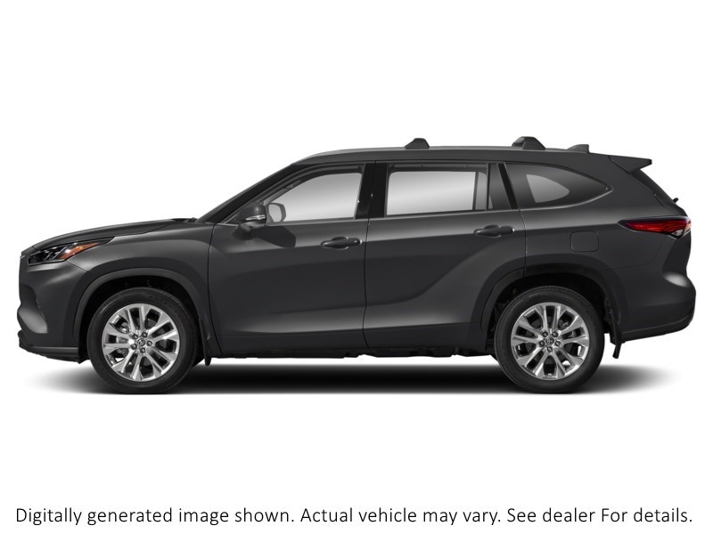 2026 Toyota Highlander Hybrid Hybrid Limited AWD Midnight Black Metallic  Shot 3