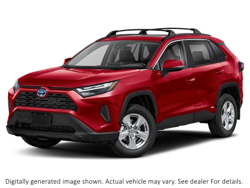 2024 Toyota Rav4 Hybrid Hybrid XLE AWD Ruby Flare Pearl  Shot 4