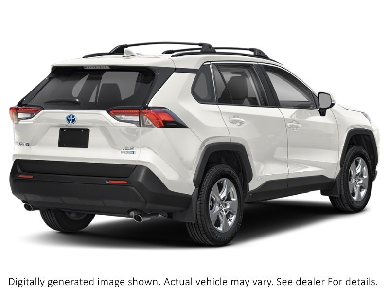 2023 Toyota Rav4 Hybrid Hybrid XLE AWD Super White  Shot 6
