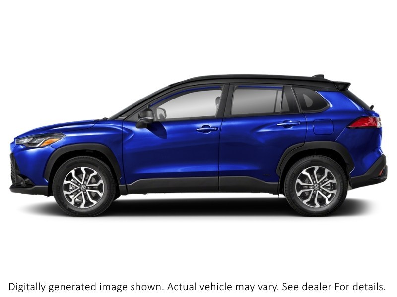 2024 Toyota Corolla Cross Hybrid Hybrid SE AWD Blue Crush Metallic w/Black Roof  Shot 23