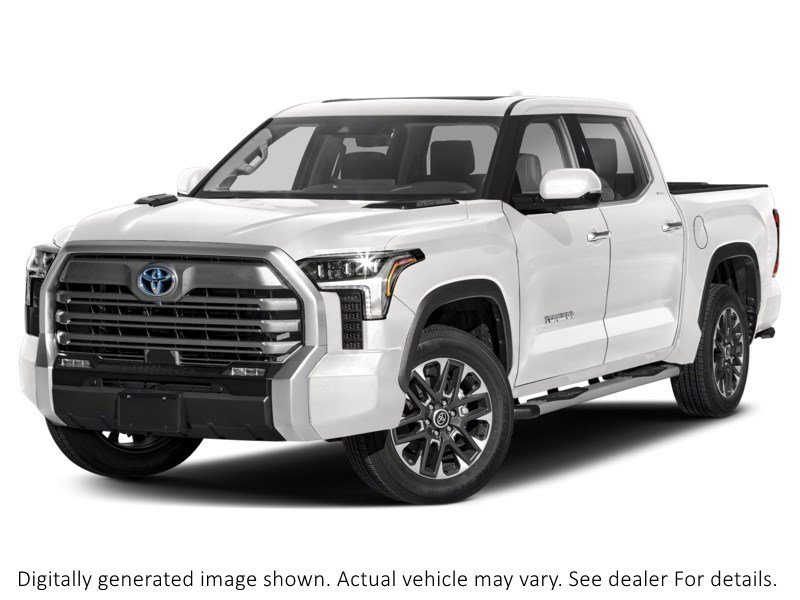 2026 Toyota Tundra Hybrid 4X4 Crewmax Limited Hybrid White  Shot 4