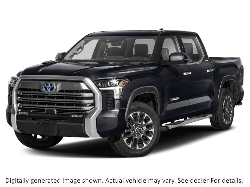 2026 Toyota Tundra Hybrid 4x4 Crewmax Limited Hybrid Midnight Black Metallic  Shot 1