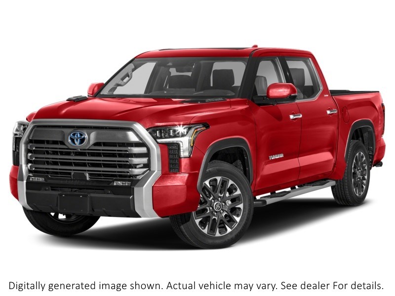 2024 Toyota Tundra Hybrid 4x4 Crewmax Limited Hybrid Supersonic Red  Shot 1