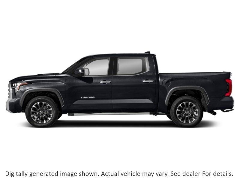 2026 Toyota Tundra Hybrid 4x4 Crewmax Limited Hybrid Midnight Black Metallic  Shot 3