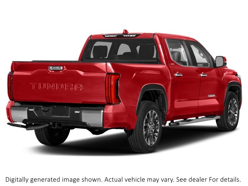 2024 Toyota Tundra Hybrid 4x4 Crewmax Limited Hybrid Supersonic Red  Shot 2