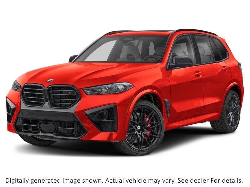 2025 BMW X5 M Competition Sports Activity Vehicle Toronto Red Metallic  Shot 35