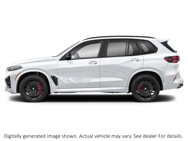 2025 BMW X5 M Competition Sports Activity Vehicle Mineral White Metallic  Shot 24