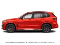 2025 BMW X5 M Competition Sports Activity Vehicle Toronto Red Metallic  Shot 34