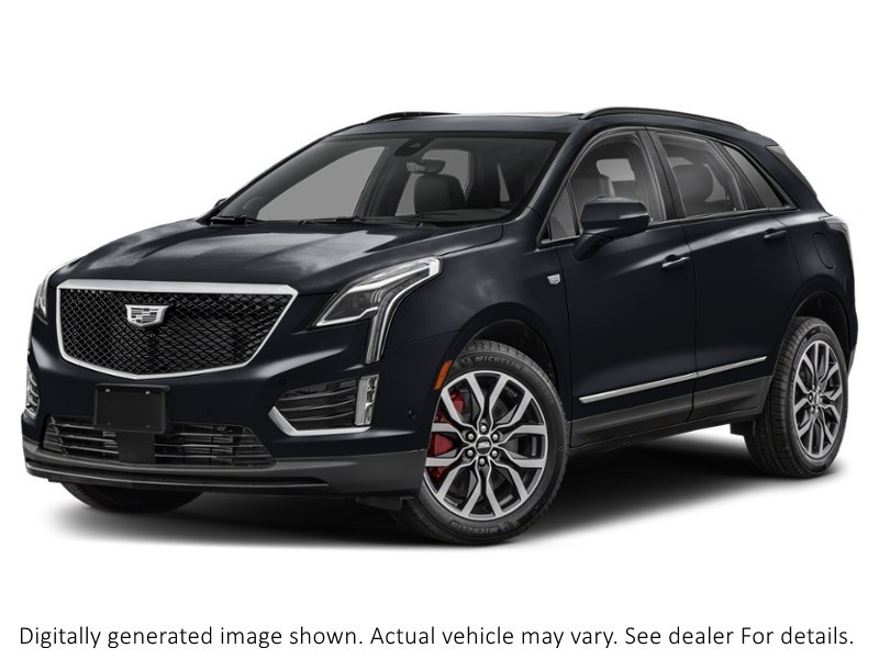 2025 Cadillac Xt5 AWD 4Dr Sport Stellar Black Metallic  Shot 1