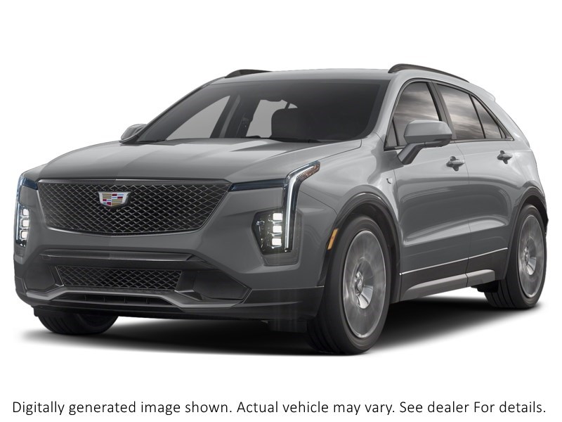 2025 Cadillac Xt4 AWD 4Dr Sport Argent Silver Metallic  Shot 34
