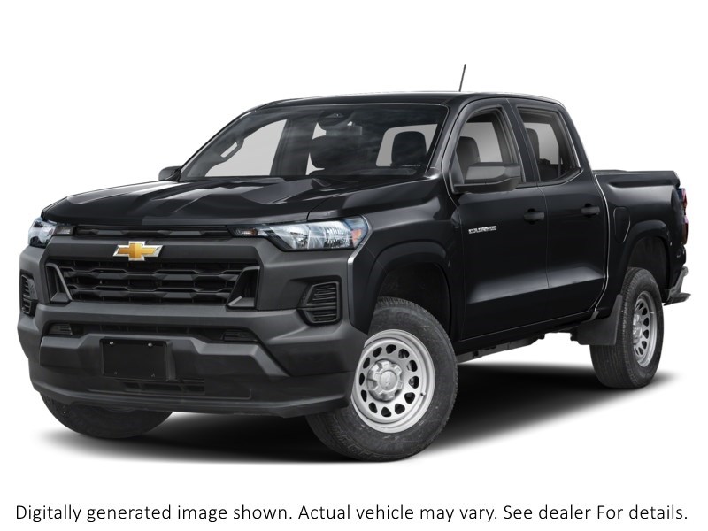 2025 Chevrolet Colorado 4WD Crew Cab WT Black  Shot 1