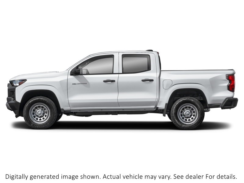 2026 Chevrolet Colorado 4WD Crew Cab Trail Boss Summit White  Shot 3