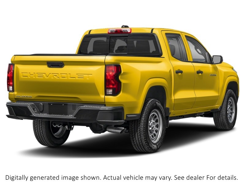 2024 Chevrolet Colorado 4WD Crew Cab Trail Boss Nitro Yellow Metallic  Shot 14