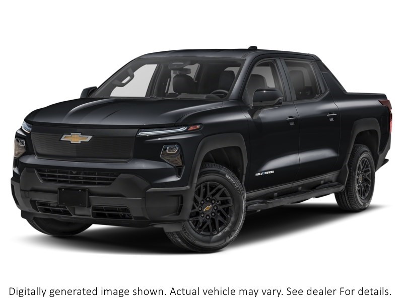 2026 Chevrolet Silverado Ev E4wd Crew Cab Max Range Work Truck Black  Shot 1