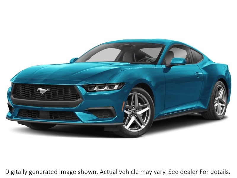 2026 Ford Mustang EcoBoost | 2.3L | 101A | 10-SPD AUTO | PREM 19s Adriatic Blue Metallic  Shot 1