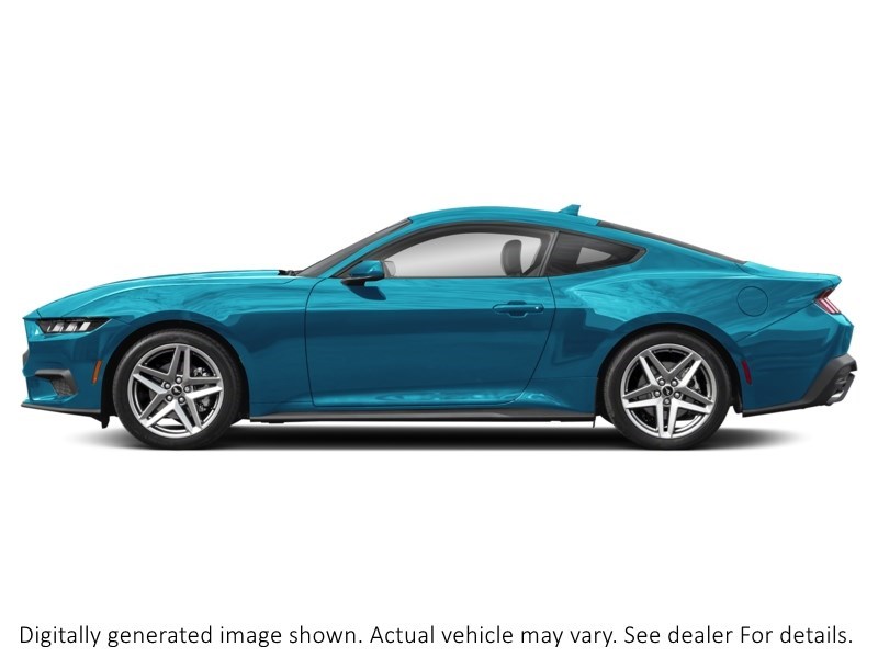 2026 Ford Mustang EcoBoost | 2.3L | 101A | 10-SPD AUTO | PREM 19s Adriatic Blue Metallic  Shot 5