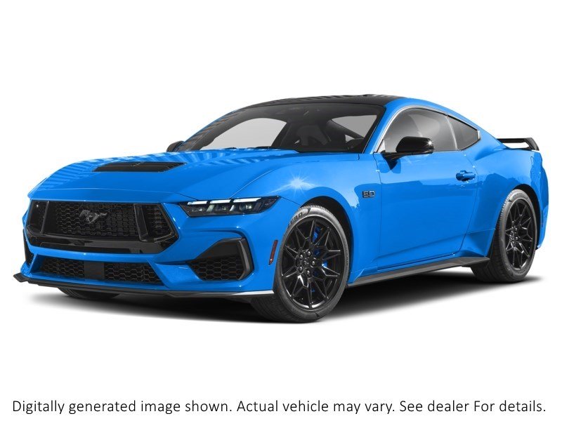2026 Ford Mustang GT Fastback Grabber Blue Metallic  Shot 4