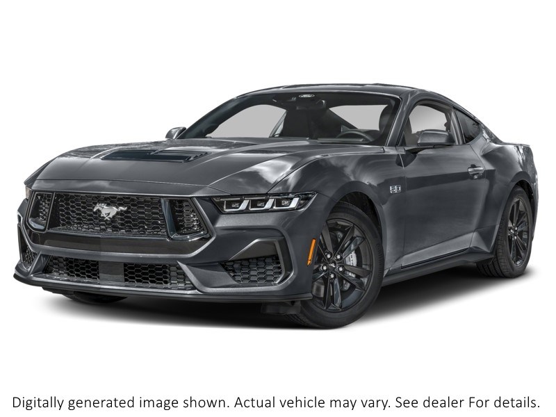 2024 Ford Mustang GT Premium Fastback Dark Matter Grey Metallic  Shot 4