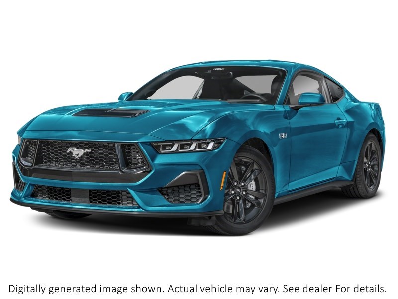2026 Ford Mustang GT Premium Fastback Adriatic Blue Metallic  Shot 4