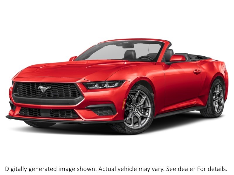 2026 Ford Mustang Ecoboost Convertible Race Red  Shot 26