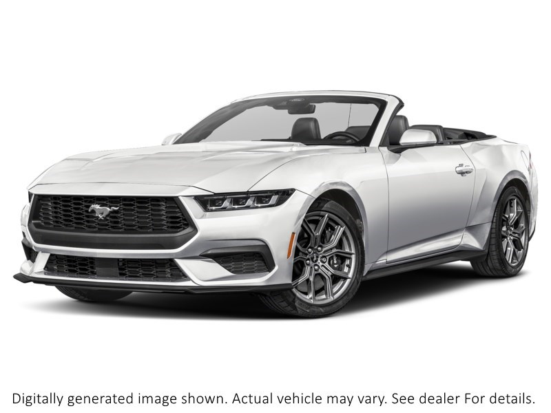 2026 Ford Mustang EcoBoost Premium Convertible Oxford White  Shot 4