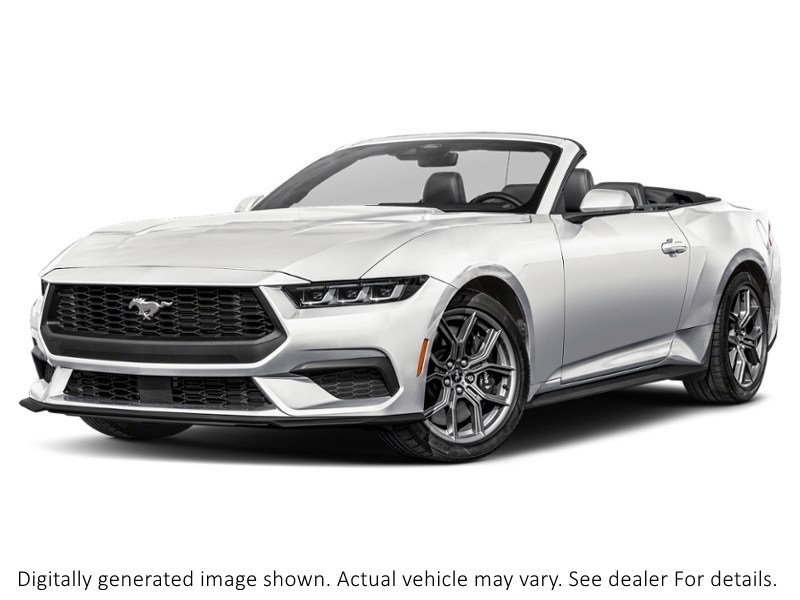 2026 Ford Mustang Ecoboost Convertible Oxford White  Shot 1