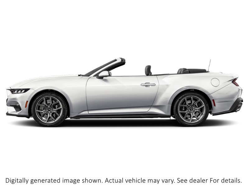 2026 Ford Mustang Ecoboost Convertible Oxford White  Shot 3