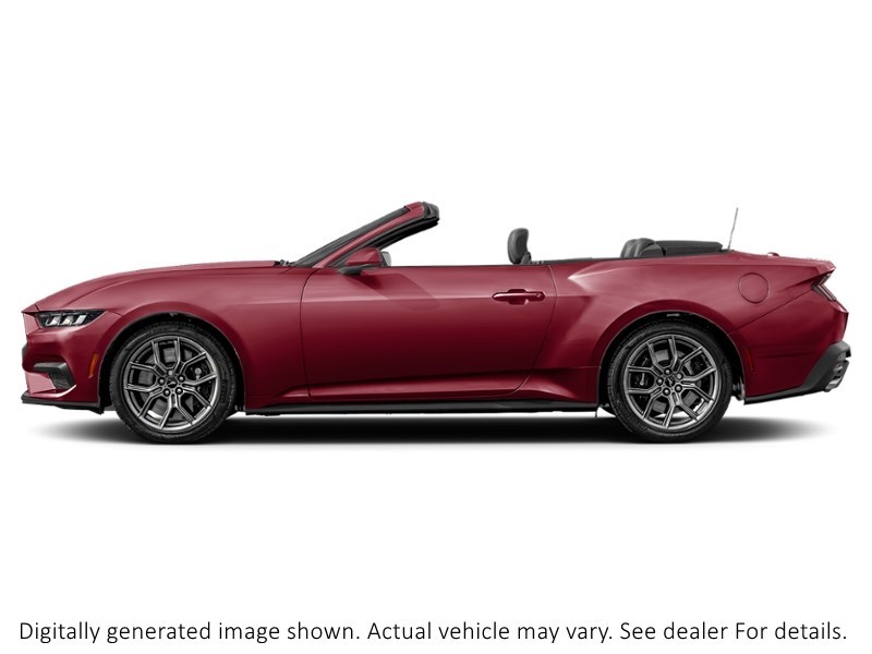 2026 Ford Mustang Ecoboost Convertible Molten Magenta Metallic Tri-Coat  Shot 40