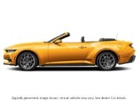 2026 Ford Mustang Ecoboost Convertible Orange Fury Metallic Tri-Coat  Shot 52