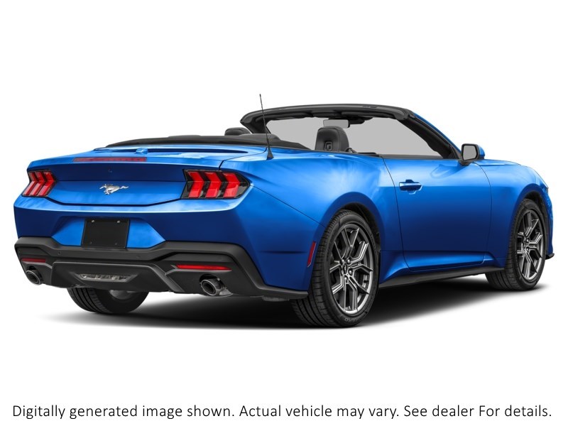 2026 Ford Mustang Ecoboost Convertible Grabber Blue Metallic  Shot 12