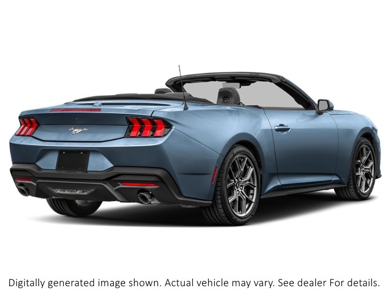 2026 Ford Mustang Ecoboost Convertible Vapour Blue Metallic  Shot 20
